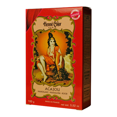 HENNA POEDER Acajou -Rood