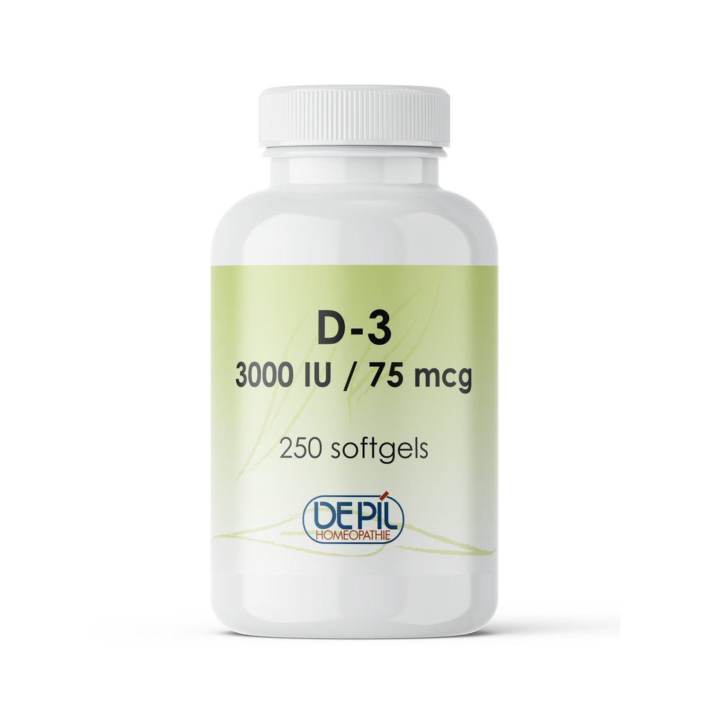 Vitamine D3 75 mcg - 3000 IU